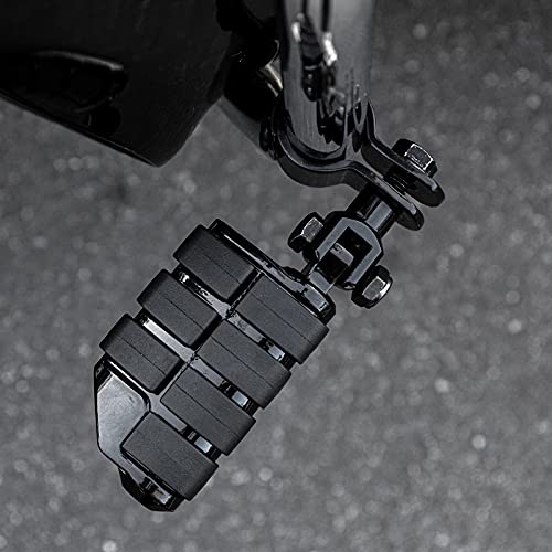 Hlmt Highway Pegs Motorcycle Foot Pegs Foot Rest (Black) Fit For Harley Road King Street Glide Honda Suzuki Kawasaki Yamaha Engine Guard Footpegs,Hxl003 #TOP5