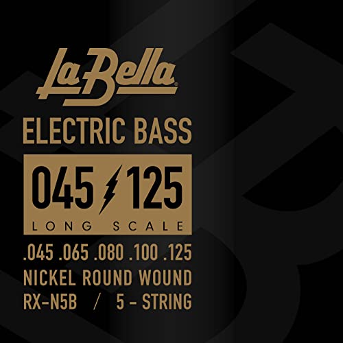 La Bella Bass RX-N5B 045/125 - Les Beatles, Paul McCartney, John Lennon, RIngo Starr, George Harrison La Bella Bass RX-N5B 045/125