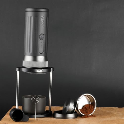 Image of Xpresso CERA+ Barista MAX 58mm Portable Espresso Machine with Handbag, 20 Bar App Controlled Coffee Maker Machine for Home & Travel
