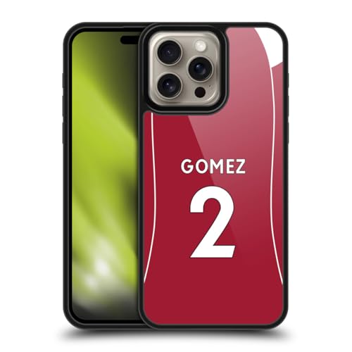 Coque iPhone 16 Pro Max maillot Liverpool pour supporter au quotidien