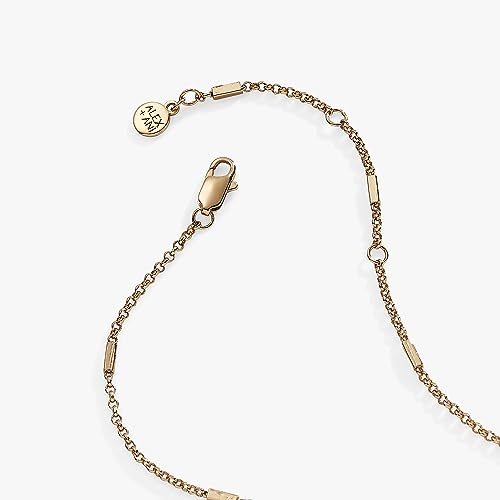 Alex and Ani Evil Eye Adjustable Necklace,Shiny Gold Finish, Blue Charm4