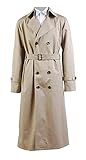 Supernatural Costume Angel Castiel Coat Beige Trench Jacket Cosplay for Adult L