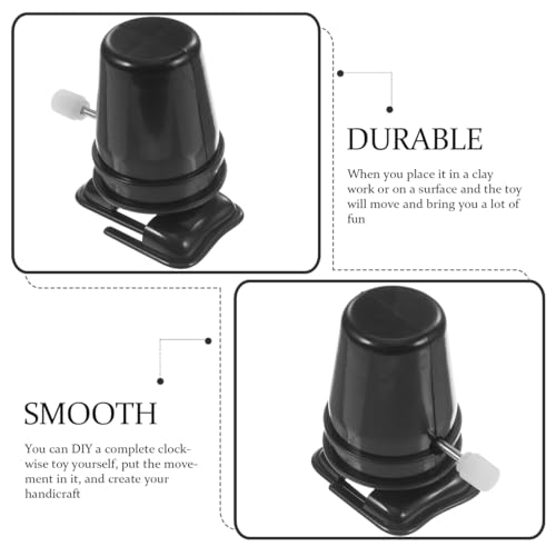 UPKOCH 6 StüCk Aufziehspielzeug Mechanismen FüR DIY Handwerk, Roboter Uhrwerk FüR Ton Und Modellierwerkzeug, Schwarz