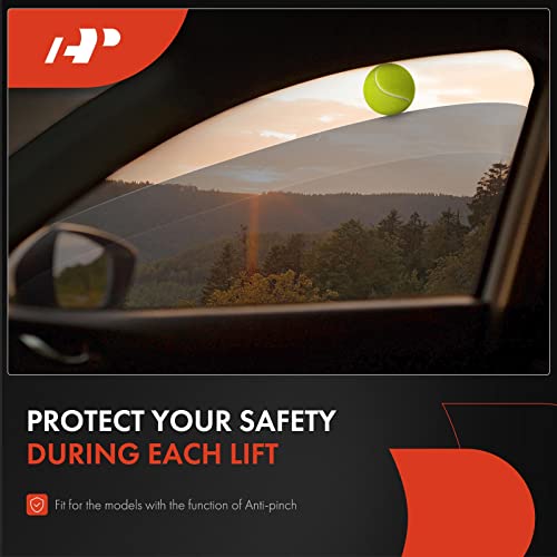 A-Premium Front Left Power Window Lift Motor Compatible With Nissan 350Z 2003-2009 & Infiniti G35 2003-2007, Driver Side, With Anti-Clip Function, Replace# 80731Cd000, 80731Cd001 #TOP5