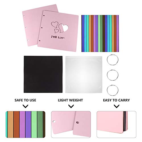 TOYANDONA Álbum de fotos de madeira para bebês