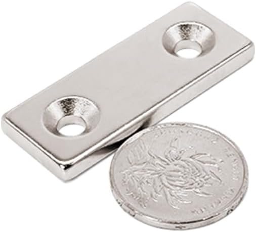 Rectangular Long 50x25x5 Double Hole magnet(10pcs)