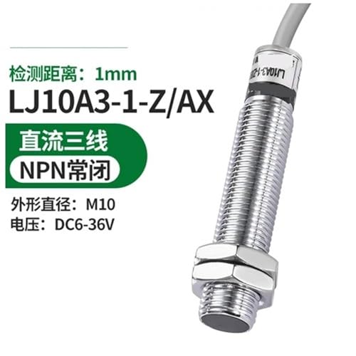 Capteur de proximite inductif LJ10A3 NPN NC 3 fils pour detection de metaux - 3
