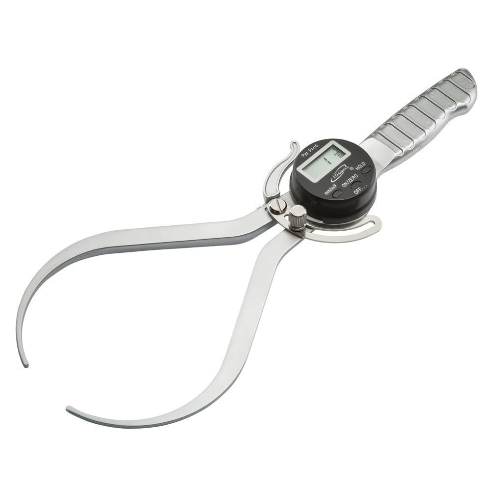 iGaging Digital Caliper 0-8″ Inch/Metric/Fractional Readings, Hold Function, Stainless Steel Jaws