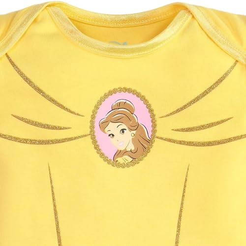 Disney Princess Belle Infant Baby Girls Cosplay Dress And Headband Yellow 12-18 Months thumb #5