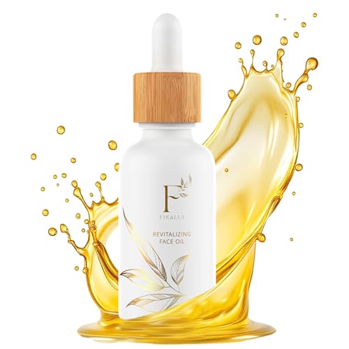100% Organic Tsubaki Face Oil & Under-Eye Serum. Jojoba, Calendula, & Rice Bran - Hydrating & Brightening for Glowing Skin, Dark Spots & Even Skin Tone, Moisturizing Anti Aging Serum by Finally