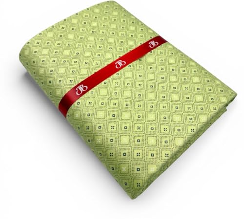 Image of JHABAK'S Unstitched Print Shirt Fabric for Men - Polycotton Material - 2.25Meter Shirt Piece Cloth