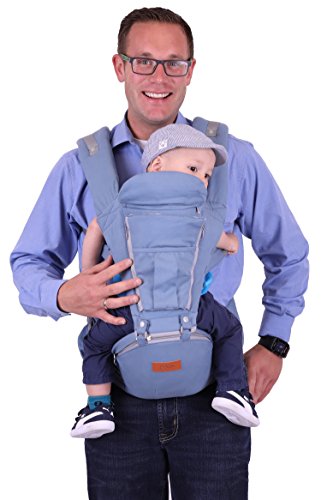 Betz Babydrager Kinderdrager 0-24 maanden Baby Buikdrager rugdrager tot 15 kg - Image 4