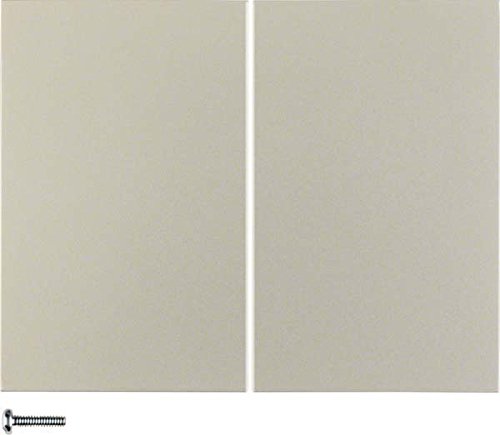 Pulsador KNX radio Hager Berker K.5 en acier habillage domotique luxe