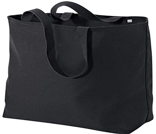 Joe's USA Jumbo Tote Bag a Sturdy 10-ounce Cotton Oversized Tote Bag