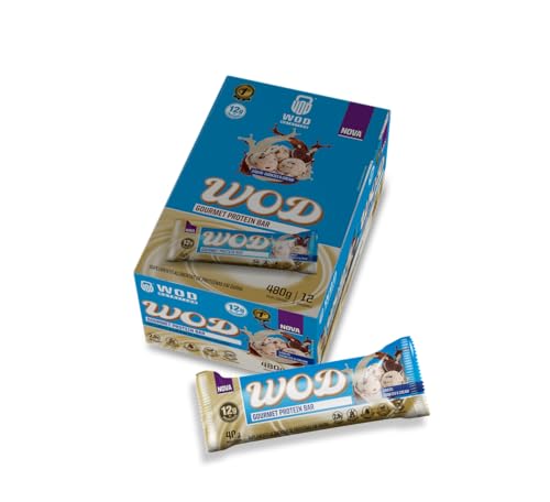 Barra de Proteína Sabor Cookies Cream 40g WOD Nutrition