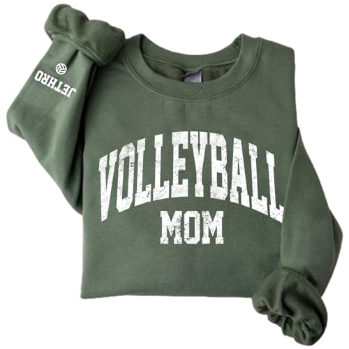 Personalized Volleyball Mom Shirt, Custom Sport Mom Shirt, Shirt for Volleyball Mom Lover, Gift for Mom, Support Volleyball Match Outfit 2