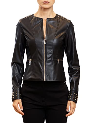Giacca Donna Liu Jo WF2434E0392 veste noire confortable silhouette affinée