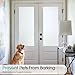 Coavas Window Privacy Film Frosted Glass Static Cling Heat Blocking Window Tint for Home Day and Night Sun Blocker Insulation Bathroom Door Decorative Frosting Cover Sticker (17.5 x 78.7 Inch, Pure)