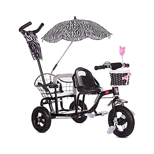 double tricycle stroller