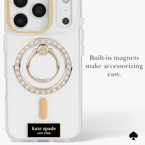 Coque iPhone 17 Pro Kate Spade design transparent premium compatible MagSafe