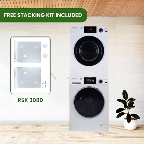Equator DELUXE MATCHING Washer 1.9 cu.ft 110V +Vented Sensor Dryer 4 cu.ft 220V