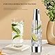 Tragbarer Soda Siphon,1L Soda Maker Verwendung von 8g CO2-Kartuschen (nicht enthalten),Kompakte Sprudelwassersprudler für Zuhause & Outdoor,3 Sekunden DIY Soda Maschine für Säfte,Mojitos,Cocktails