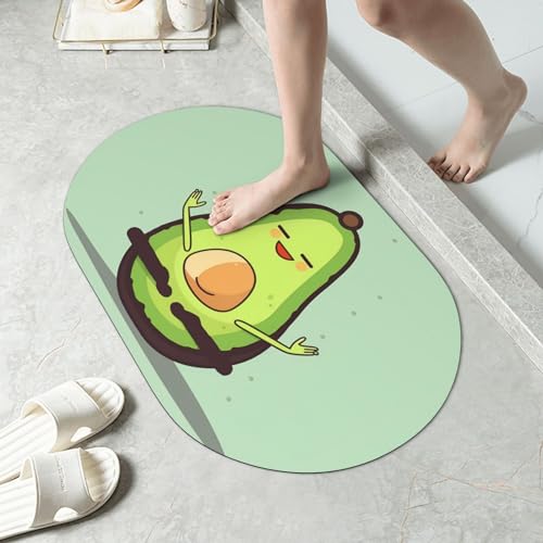 Tapis de bain en pierre ultra absorbant et séchage rapide 40x60 cm - 4