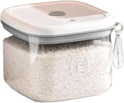 OGXN 電動真空米びつ 密閉保存容器 多用途フードストッカー 家庭用大容量 食品級 ABS 素材 安全安心 コンパクト設計 長期鮮度キープ 防虫 湿気対策 酸化防止 カビ抑制 ワンプッシュ自動空気抜き 電動吸引真空密封 食材風味栄養維持 お米袋入り保存可