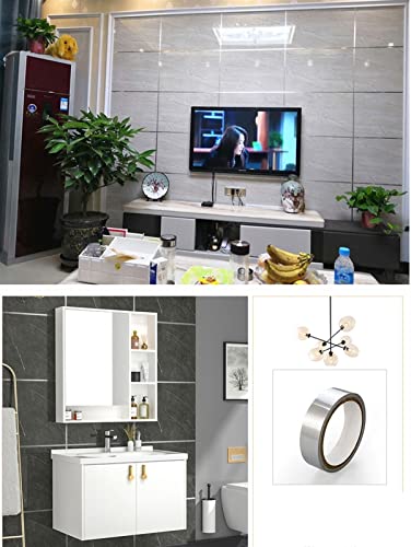 Papel pintado autoadhesivo flexible moldura despegable 2cm borde de pared azulejos 3