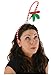elope Springy Christmas Mistletoe Costume Headband