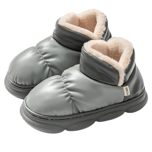 Pantoufles intérieur semelle épaisse contre les pieds froids en hiver