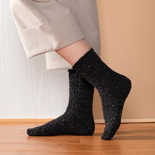 RockDove Women's Confetti Chenille Lounge Socks3