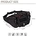 SINAIRSOFT Outdoor Fanny Pack Hiking Camping Fishing Waist Bag
