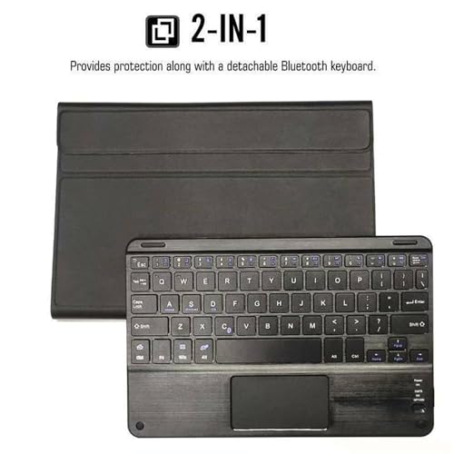 Protection cuir PU avec clavier tactile Galaxy Tab A7 SM-T500