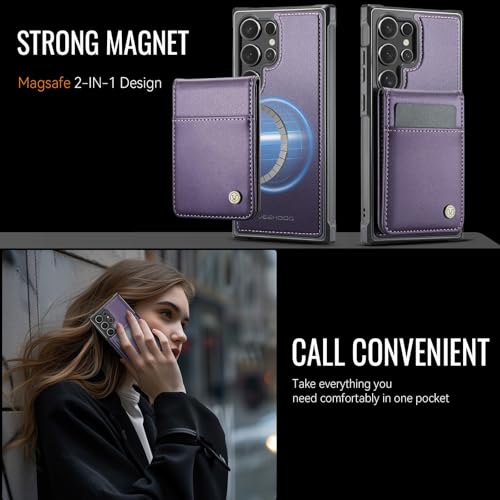 Étui Galaxy S23 Ultra violet idéal pour sécuriser vos sorties en ville - 2