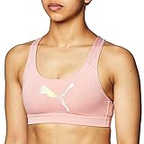 PUMA Women's 4 Keeps Bra, Bridal Rose, XX-Small