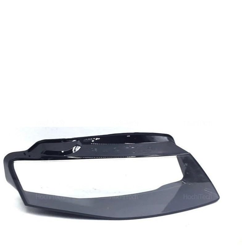 Coperchio per Lente di Faro,Copriobiettivo per Far Uso adatto per Audi A4 B8 2009-2012 fari anteriori in vetro trasparente, mascherina Uso adatto per paralume, copertura Uso adatto per fari anteriori