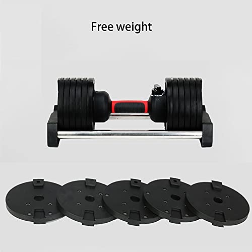 Dumbbells Gear Multi Snelheidsaanpassing Dumbbell Gewichten Set 22kg Met Dumbbell Tray Haltergewichten Set Antiroest… - Afbeelding 7
