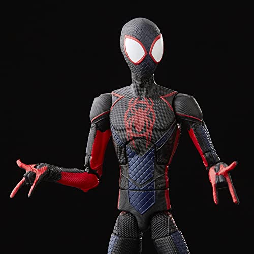 Spider-Man Marvel Legends Series Across The Spider-Verse Miles Morales 6-Inch Action Figure Toy, 3 Accessories #TOP3