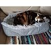 Dog-Bed-Warm-Plush-Cat-Mat-Foldable-Dog-Beds-Super-Soft-Puppy-Bed-House-Nest-Multifunction-Cushion-Pet-Product-Accessories-Grey Warm Plush Foldable Dog Bed - Super Soft Puppy Bed House Nest for Your Pet