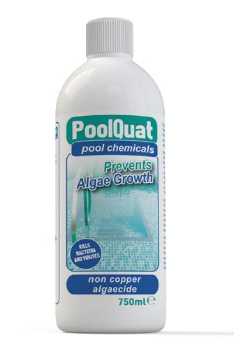 PoolQuat - Non Copper Pool Algaecide, Spa Algicide - 750 mls