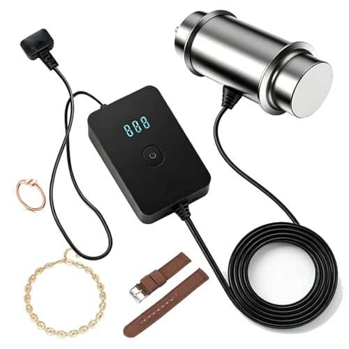 Barra limpiadora ultrasónica sumergible, máquina de limpieza portátil de alta frecuencia de 40 kHz, trabajo continuo de 30 minutos, for frutas, vasos, verduras, dentaduras postizas, joyas