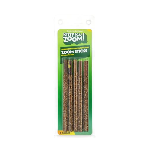 KITTY KA-ZOOM Zoom Sticks - Silvervine Sticks Covered in Silvervine Fruit