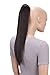 Produktbild PRETTYSHOP 50cm Haarteil Zopf Pferdeschwanz Haarverlängerung Glatt Braun H69
