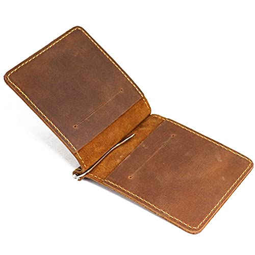 Realizzato in pelle Crazy Horse di alta qualità. pelle di cavallo pazzo è durevole, resistente e dona un aspetto e una sensazione unici, che combinano lusso, aspetto antico e vintage.