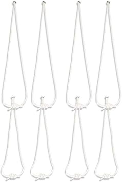 Yoga Wall Hanging Rope Sling Wall Mount Kit, Included Cotton RopeX4, Stainless Steel Lifting Eyebolts X4, Antigravity Yoga Sling, Inversion Exercises