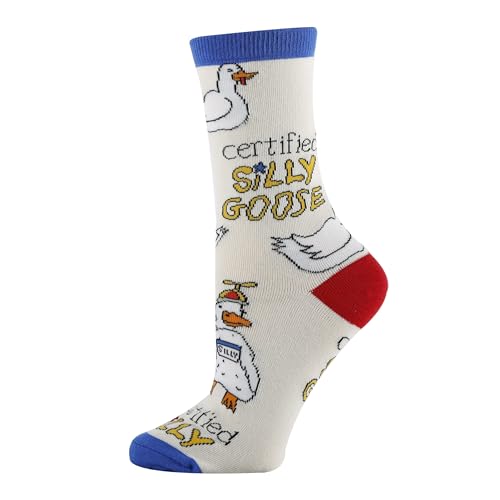 Image of ooohyeah Women's Novelty Crew Socks, Funny Saying Cotton Dress Socks