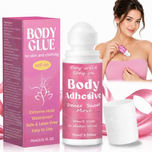Ruban tendance sans danger pour le corps colle vêtement durable