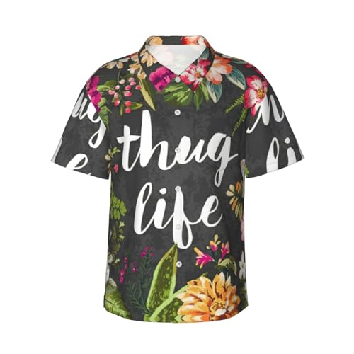 Chemise hawaïenne fluide contre la chaleur estivale, coupe décontractée S-3XL