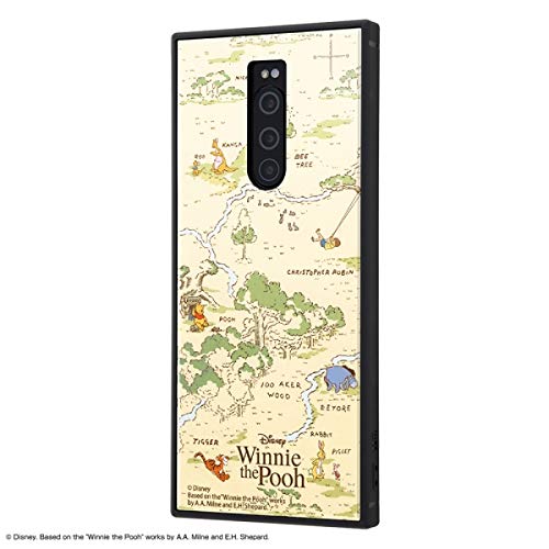 Xperia 1 /『ディズニー キャラクター キャラ かわいい』/耐衝撃ケース 耐 衝撃 吸収 [ ストラップ ホール 付き ] トリプルハイブリッド/『くまのプーさん』_33